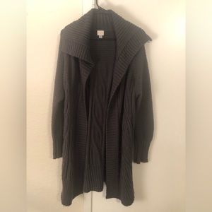 Women’s Charcoal Sweater Cardigan - A New Day